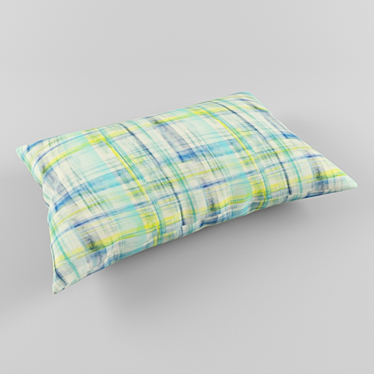 Cozy Decorative Pillow: 50x70x18cm 3D model image 1 