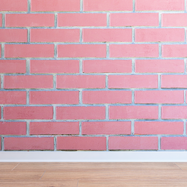 Ultra HD Seamless Brickwork for Interiors and Exteriors 3D model image 1 
