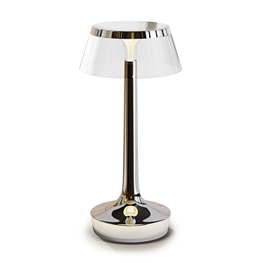 FLOS Bon Jour Unplugged: Elegant Portable Lighting 3D model image 1 