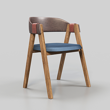 Elegant Mathilda Chair: Designed by Patricia Urquiola 3D model image 1 