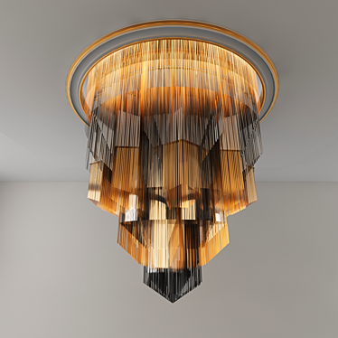 Elegant Illuminance: Ceiling Light 3D model image 1 