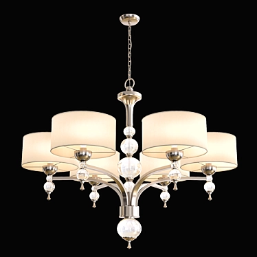 Elegant Bayonne Chandelier 3D model image 1 