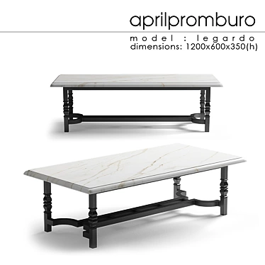 "OM" Aprilpromburo Legardo table