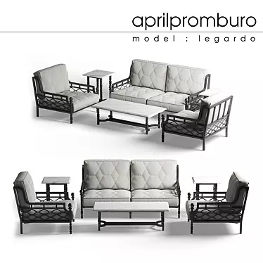 "OM" Aprilpromburo Legardo outdoor set