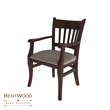 Liverpool Chair from BentWood: Elegant and Comfortable 3D model image 1 