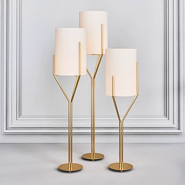 Arborescence CVL Floor Lamp 3D model image 1 