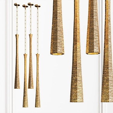 Delgado Pendant: Elegant and Timeless 3D model image 1 