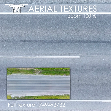Aerial Exterior Texture: Road 84 3D model image 1 