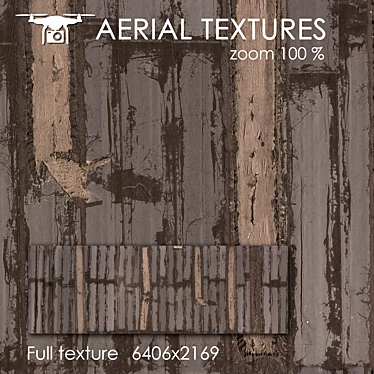 Aerial Roofing Texture 3D model image 1 