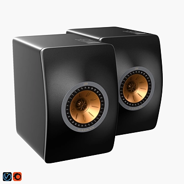 Title: Hi-Fi Excellence with KEF LS50 3D model image 1 