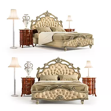 Elegant Murano Home Decor Set 3D model image 1 