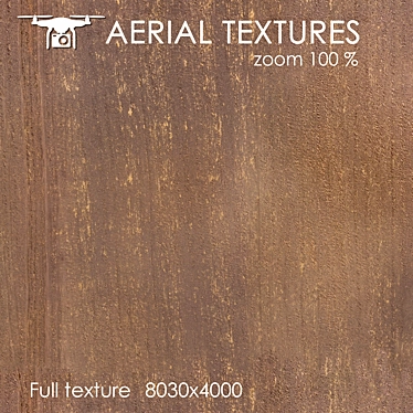 Aerial Texture Pack: Plowed Field 3D model image 1 