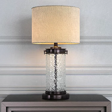 Blanchard Modern Table Lamp 3D model image 1 