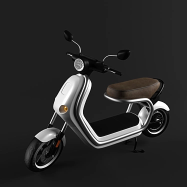 Modern Electric Scooter 3D model image 1 