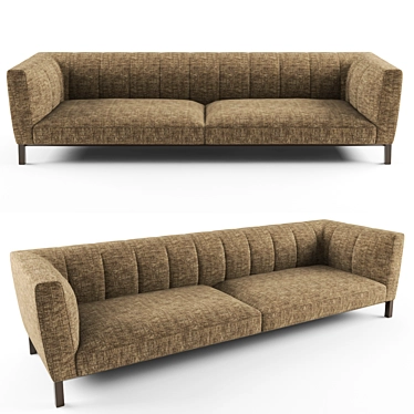 Sleek Warp: Unfolding Elegance 3D model image 1 