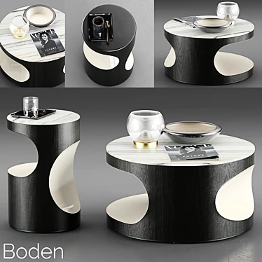 Elegant Minotti Boden Coffee Table 3D model image 1 