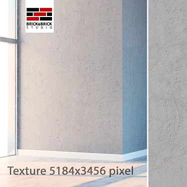 Seamless Stucco Texture for Vray 3D model image 1 