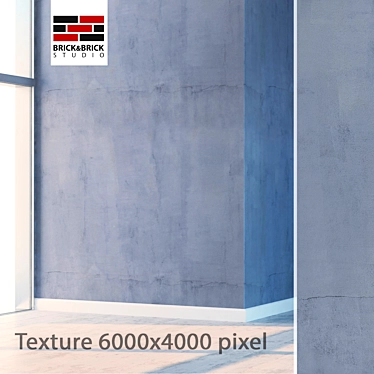 Seamless High-Detail Plaster Texture 3D model image 1 