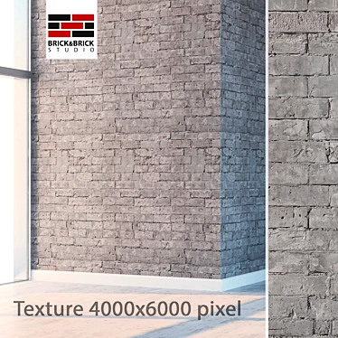 Seamless Detailed Brick Texture 3D model image 1 