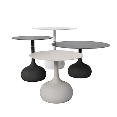 Elegant Saen Table 3D model image 1 