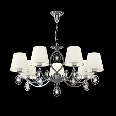 Freya Luciana PL - Elegant Modern Chandelier 3D model image 1 