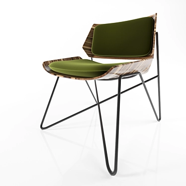 Modern Lounge Chair 3D model image 1 