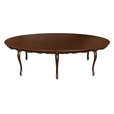 Elegant Classic Table Set 3D model image 1 