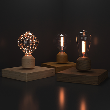 Cosmic Levitating Lamp 3D model image 1 