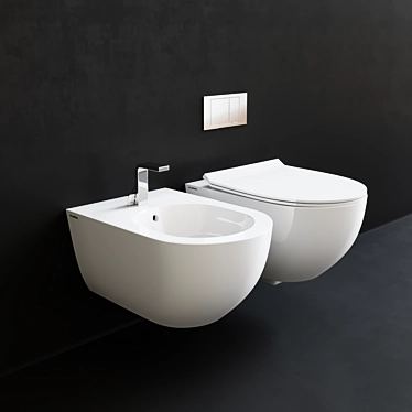 Flaminia Bathroom Solution 3D model image 1 