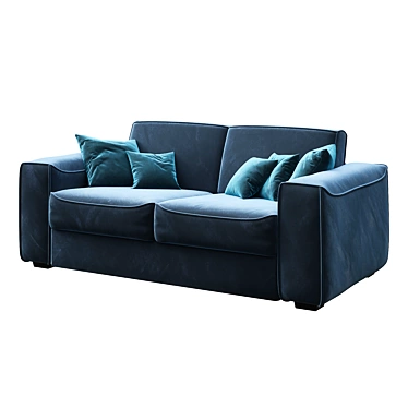 Mesonica Munro Sofa: Stylish and Versatile 3D model image 1 