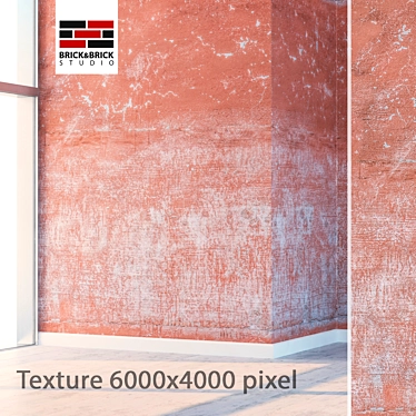 Seamless High Detail Plaster 3D model image 1 