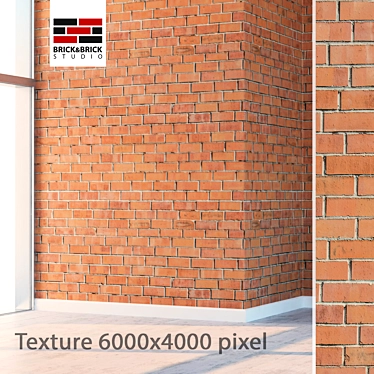 Seamless High-Detailed Brick Texture 3D model image 1 