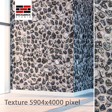 Detailed Seamless Stone Texture 3D model image 1 