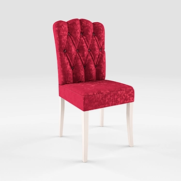 Delightful Miss Bedroom Chair 3D model image 1 