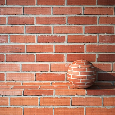 Seamless Brick Texture 3D model image 1 