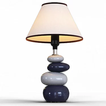 Harriet Bee Drakes 14.04" Table Lamp: Elegant Lighting Solution 3D model image 1 