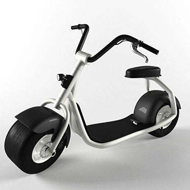 Modern Electric Scooter 3D model image 1 