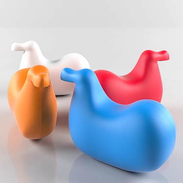 Dodo Chair: Stylish & Comfortable 3D model image 1 