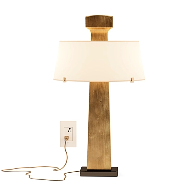 Elegant Patmos Table Lamp 3D model image 1 
