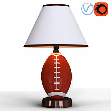 Kickoff Time 13.5" Table Lamp

Title: Sport-inspired Table Lamp 3D model image 1 