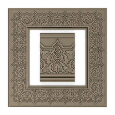 Arabesque Artistry: Exquisite Interiors 3D model image 1 