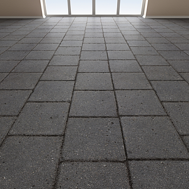 Seamless Pavement Slabs  High Detail 3D model image 1 