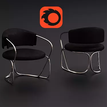 Dreamy Circular Seat 3D model image 1 