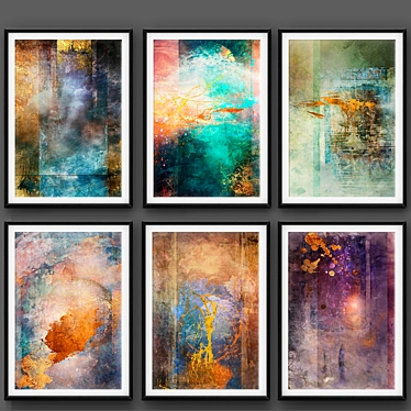 Dreamy Abstraction Art Set | Aimee Stewart 3D model image 1 