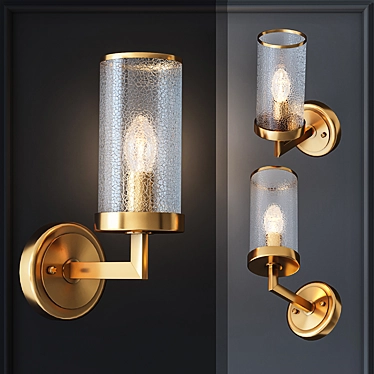 Kelly Wearstler LIAISON Brass Sconce 3D model image 1 