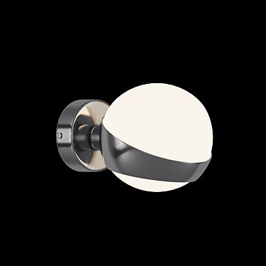 Freya Silvia FR5009WL-05CH Wall Sconce: Elegant Lighting Solution 3D model image 1 