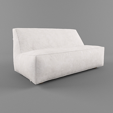 Modular Longer Sofa 3D model image 1 