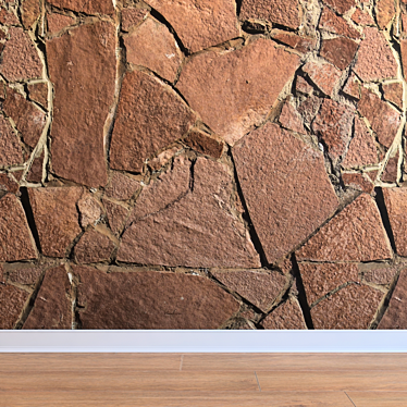 Seamless Stone Cladding: Ultra HD Interiors & Exteriors 3D model image 1 