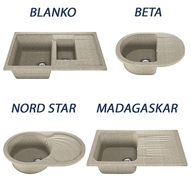 UV Disinfection: Advanced Washing Models 3D model image 1 