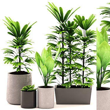 99 Varieties of Lush Greenery 3D model image 1 